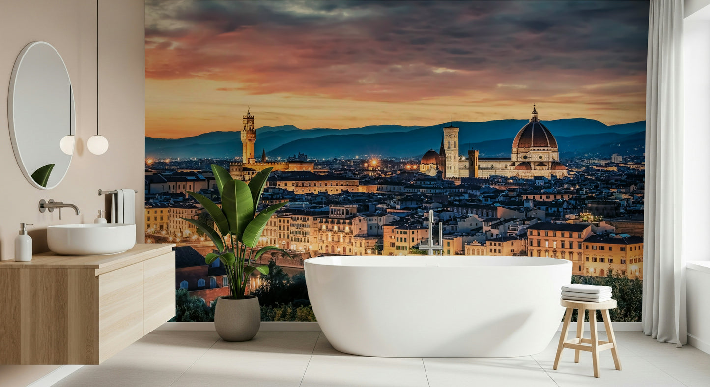Florence Twilight Wall Mural