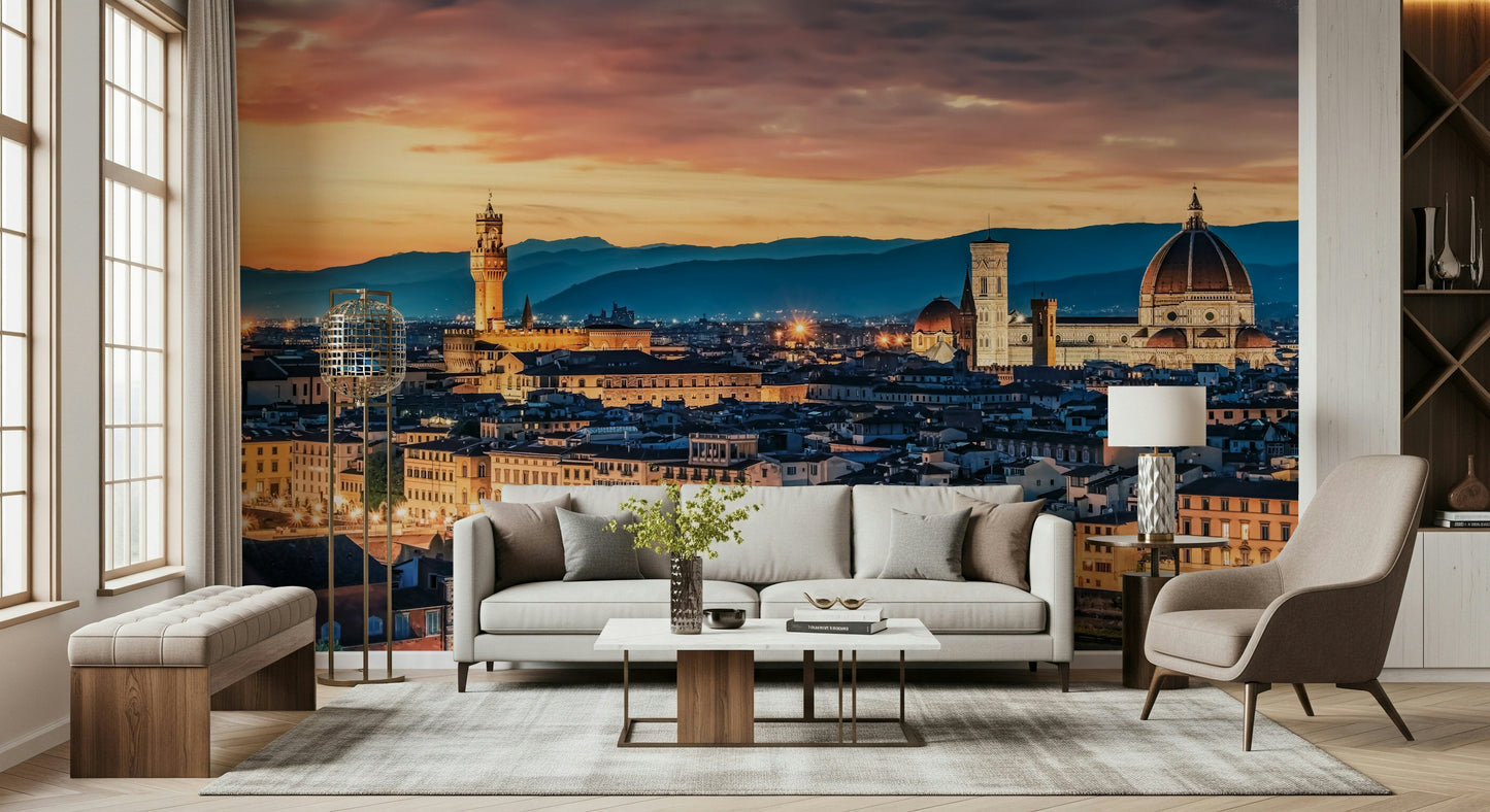 Florence Twilight Wall Mural