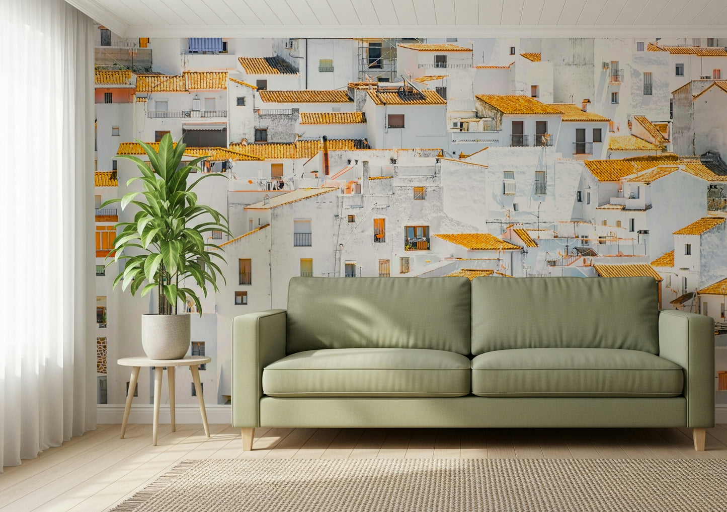 Andalusian Village Wall Mural