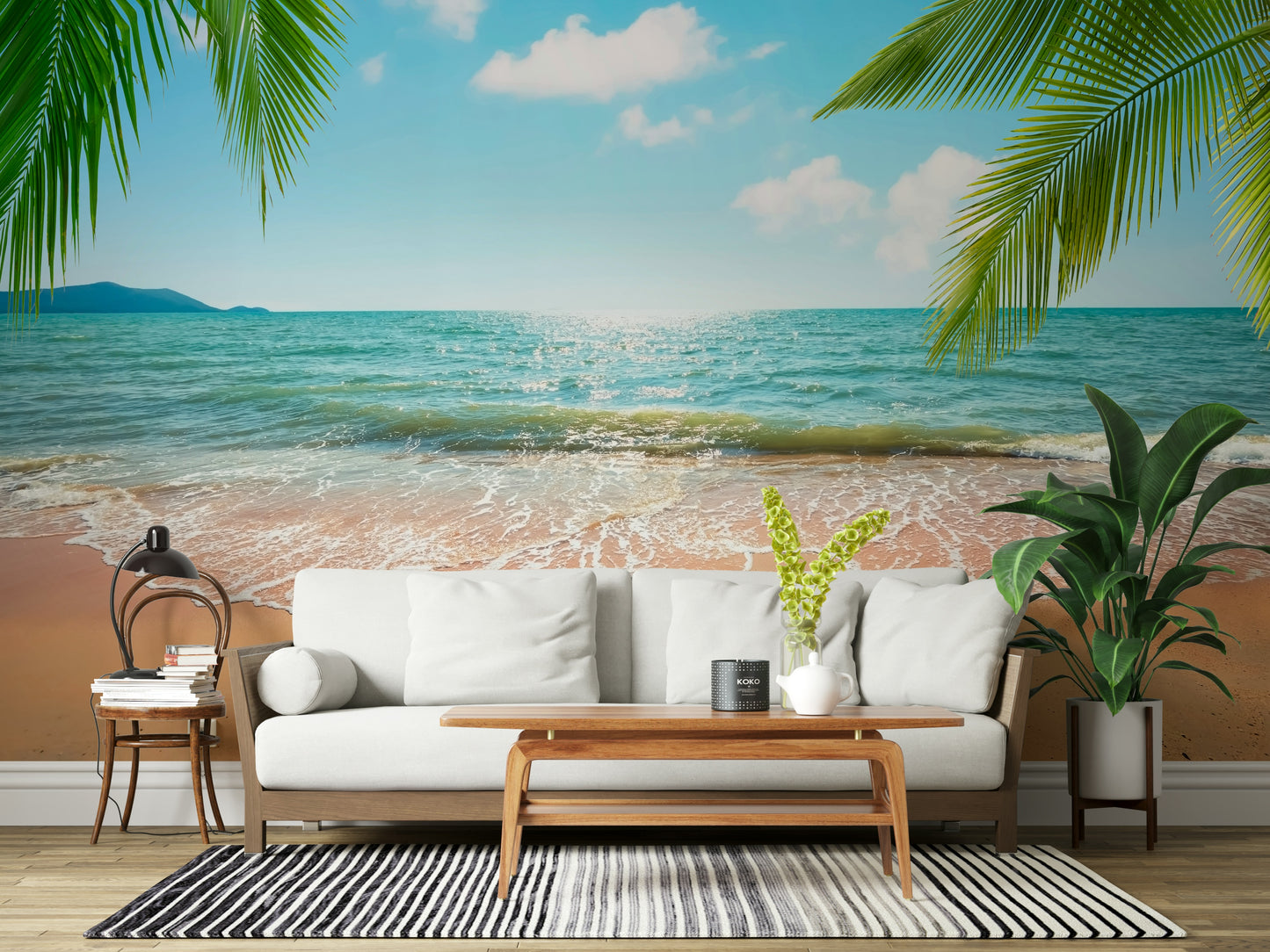 Beachside Bliss Wall Mural