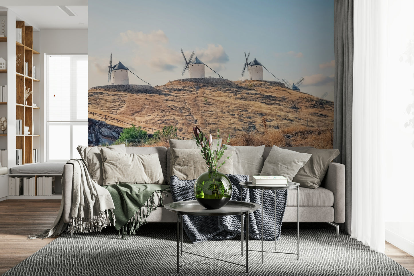 La Mancha Windmills Wall Mural