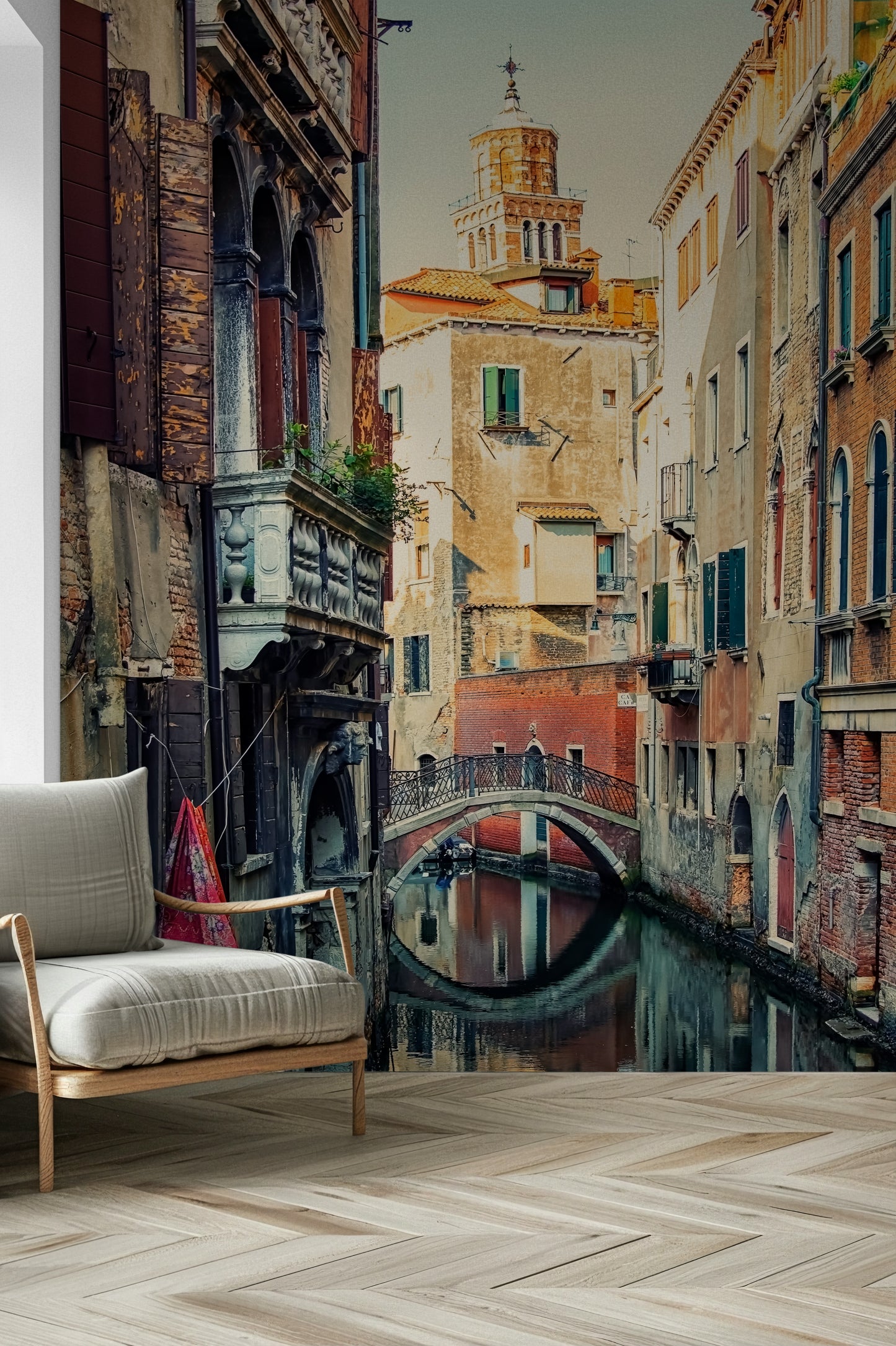 Canal View, Venice Wall Mural