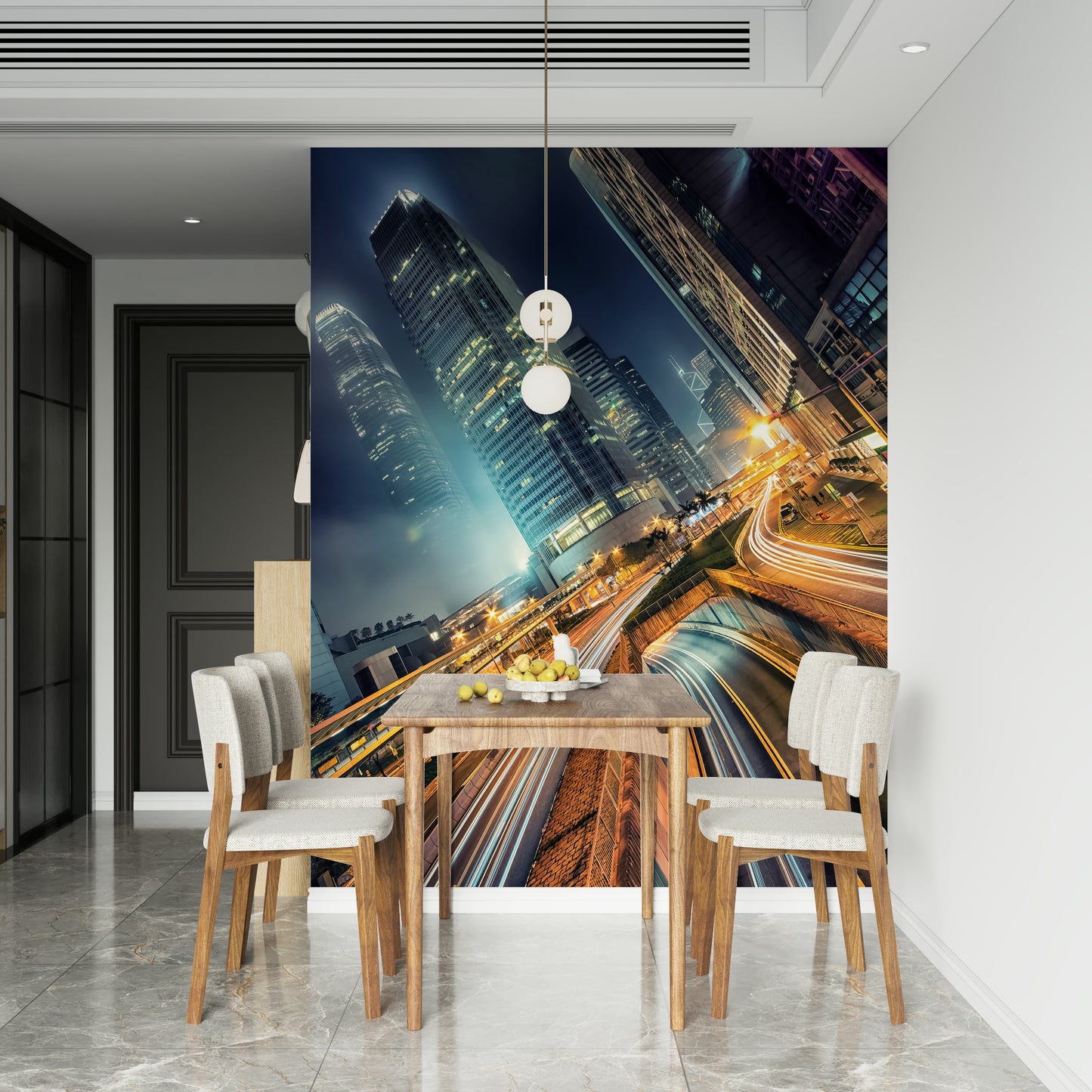 Skyline Velocity Wall Mural