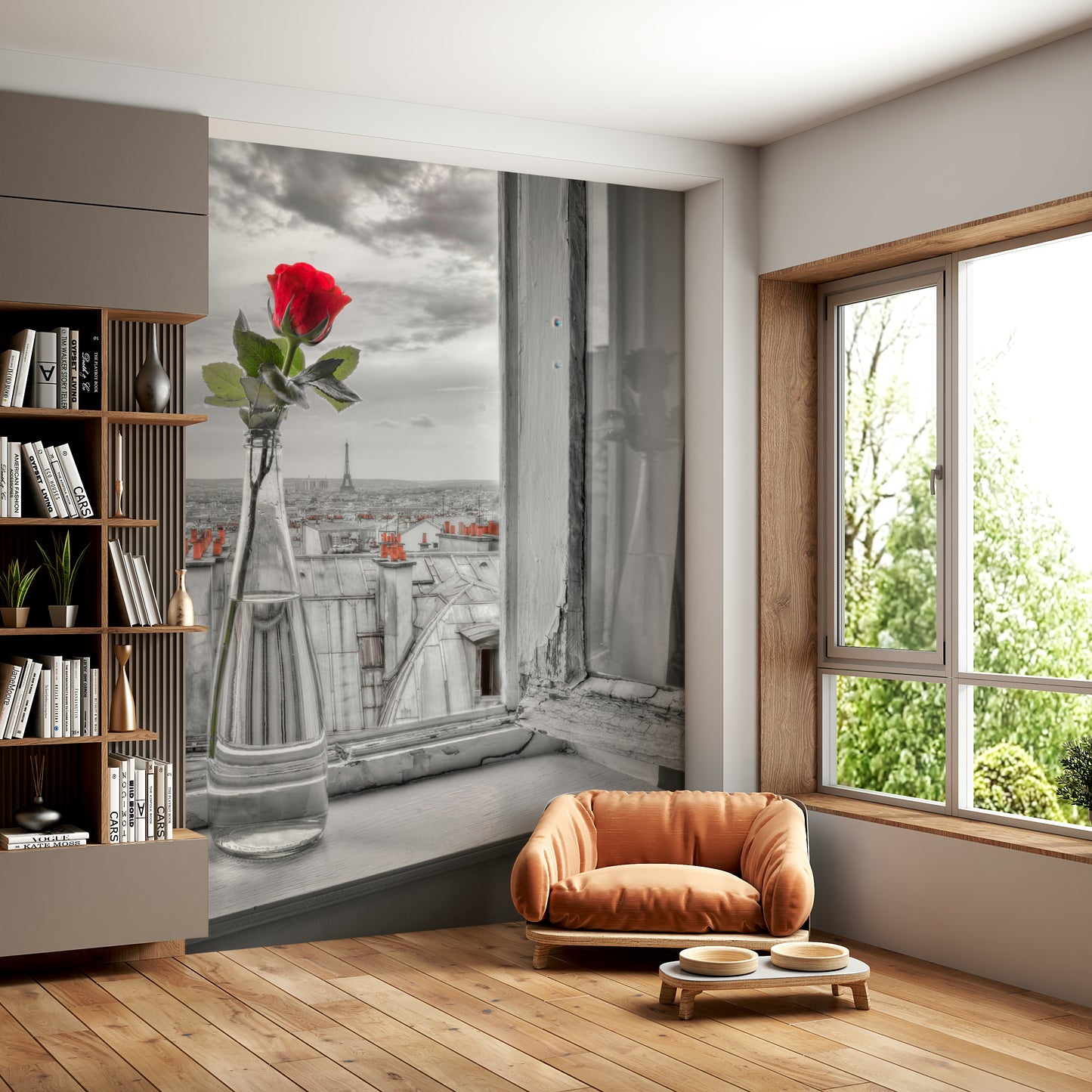 Parisian Romance Wall Mural