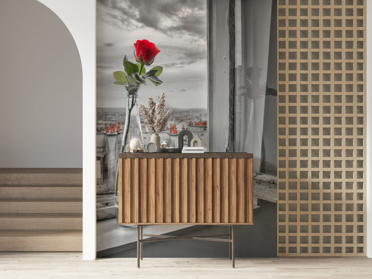 Parisian Romance Wall Mural