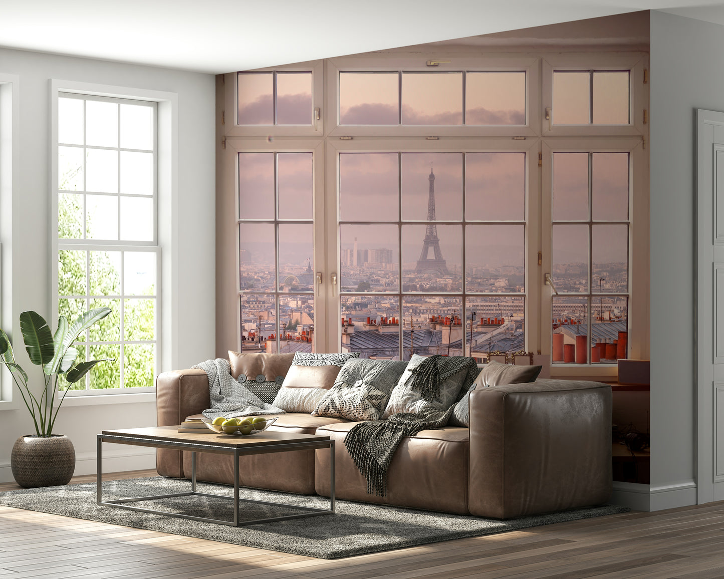 Window to Paris Wall Mural