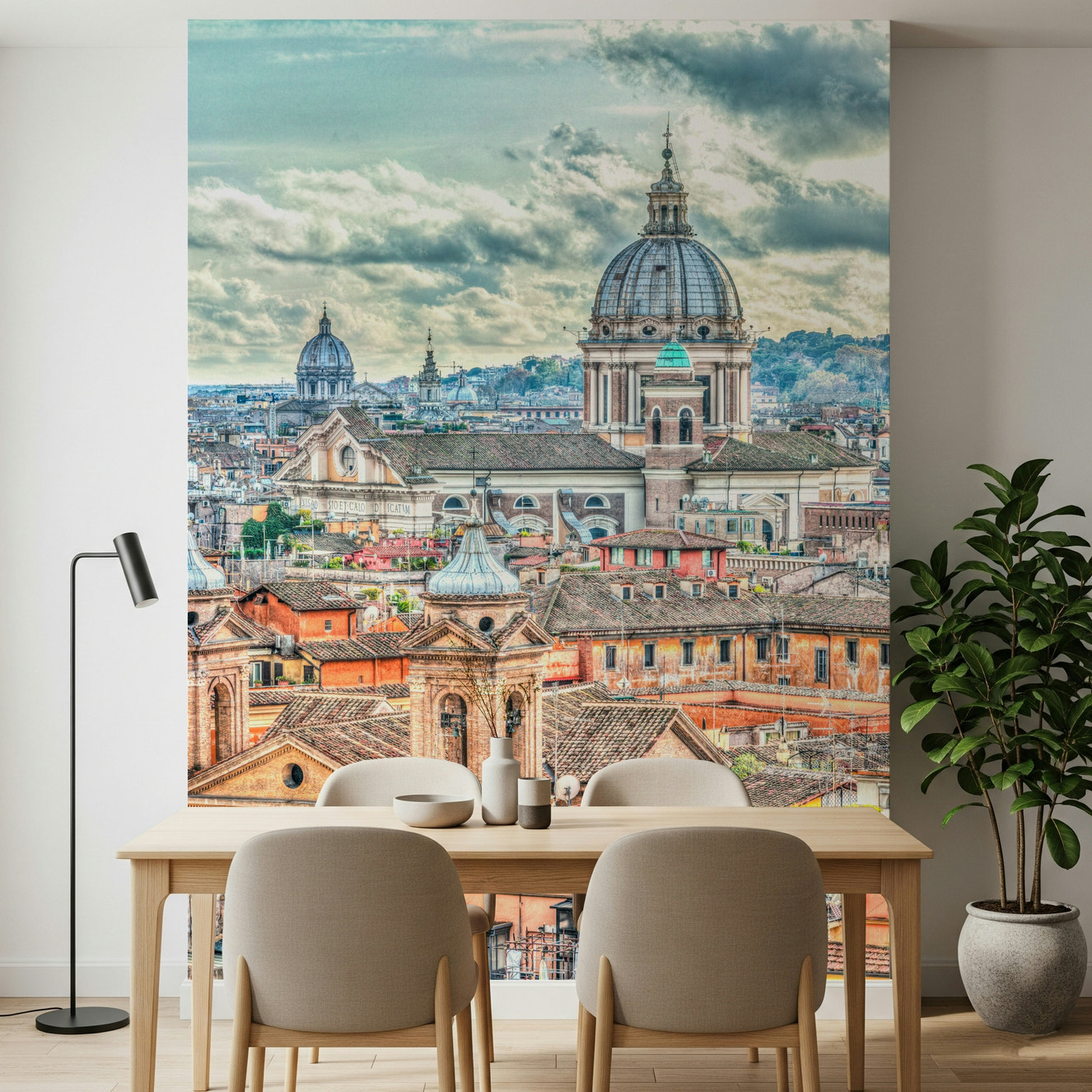 Eternal City View Wall Mural