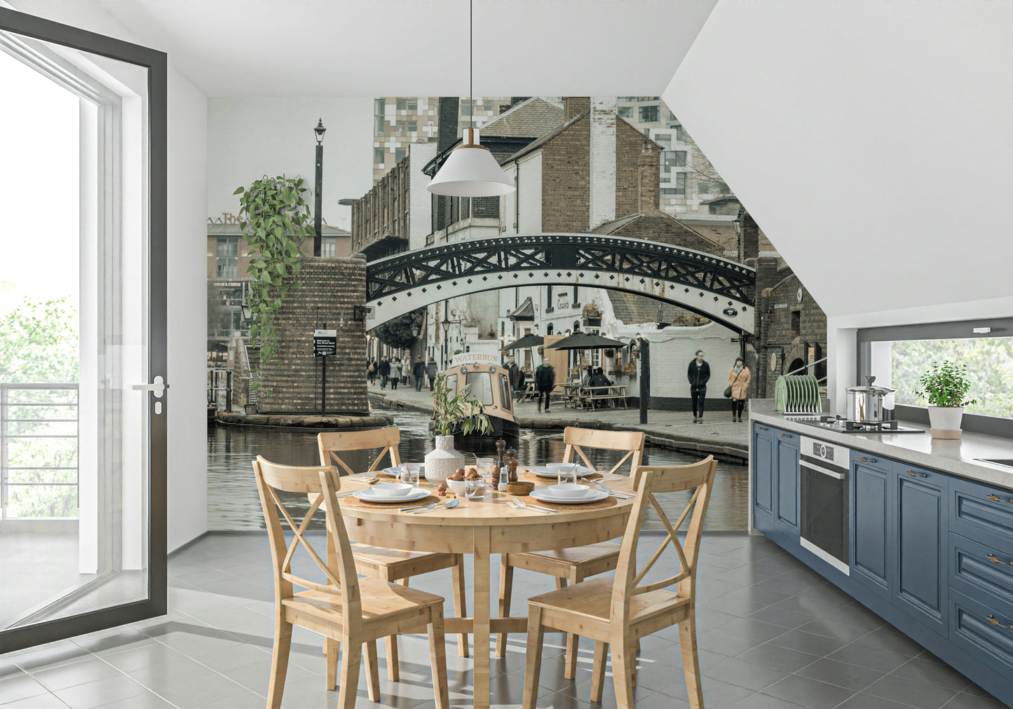 Gas Street Basin View Wall Mural