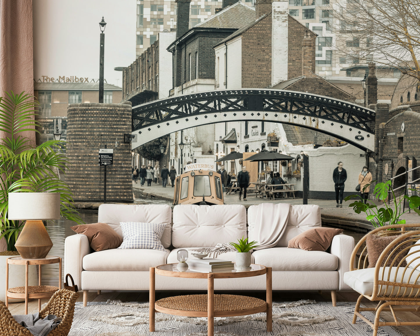 Gas Street Basin View Wall Mural