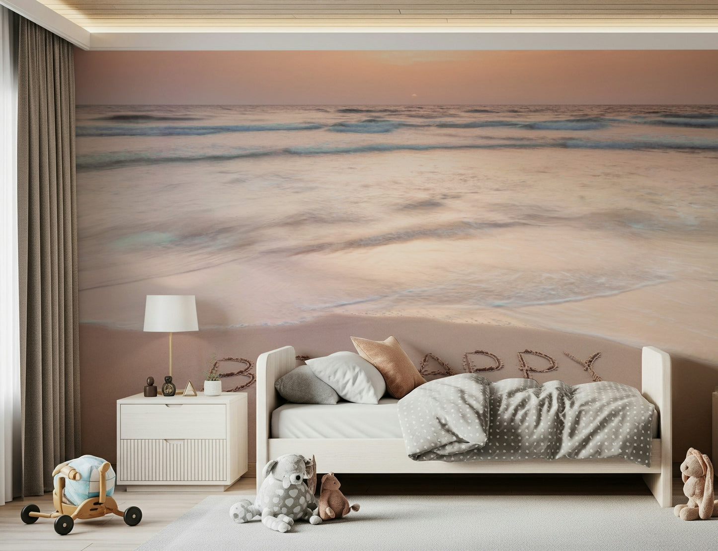 Coastal Affirmation Wall Mural