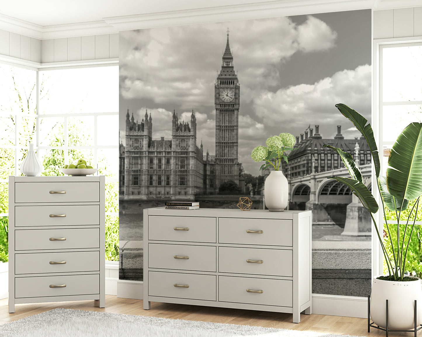 London in Bloom Wall Mural