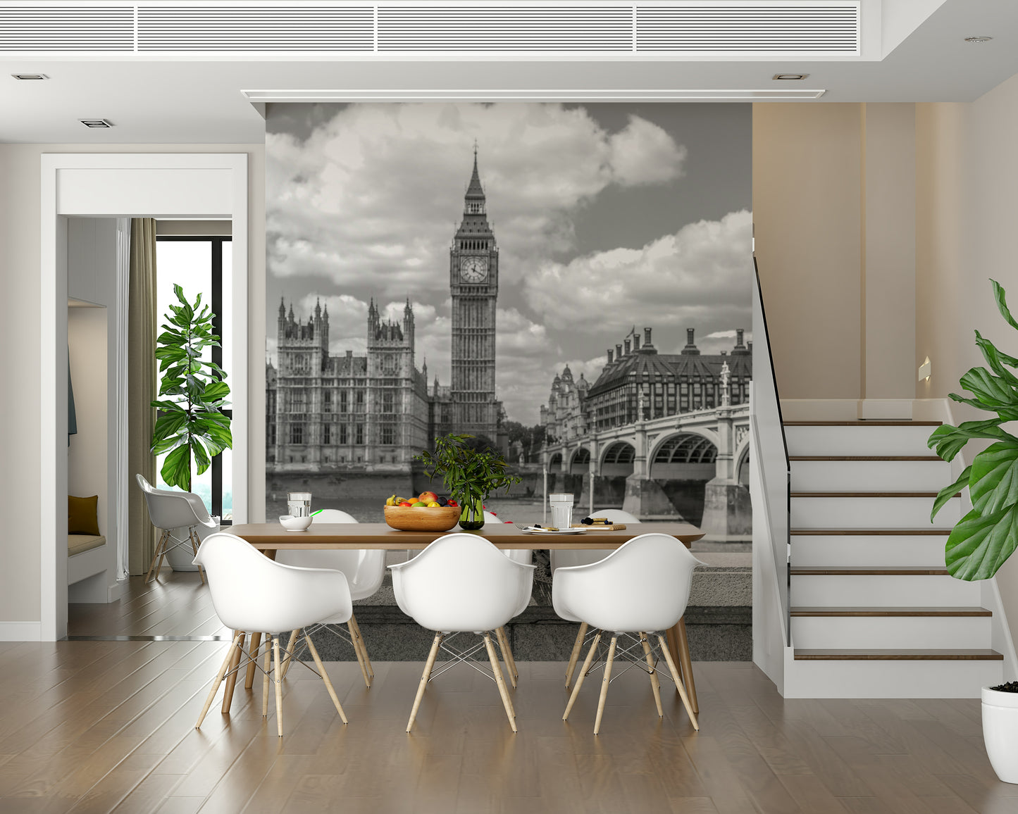 London in Bloom Wall Mural