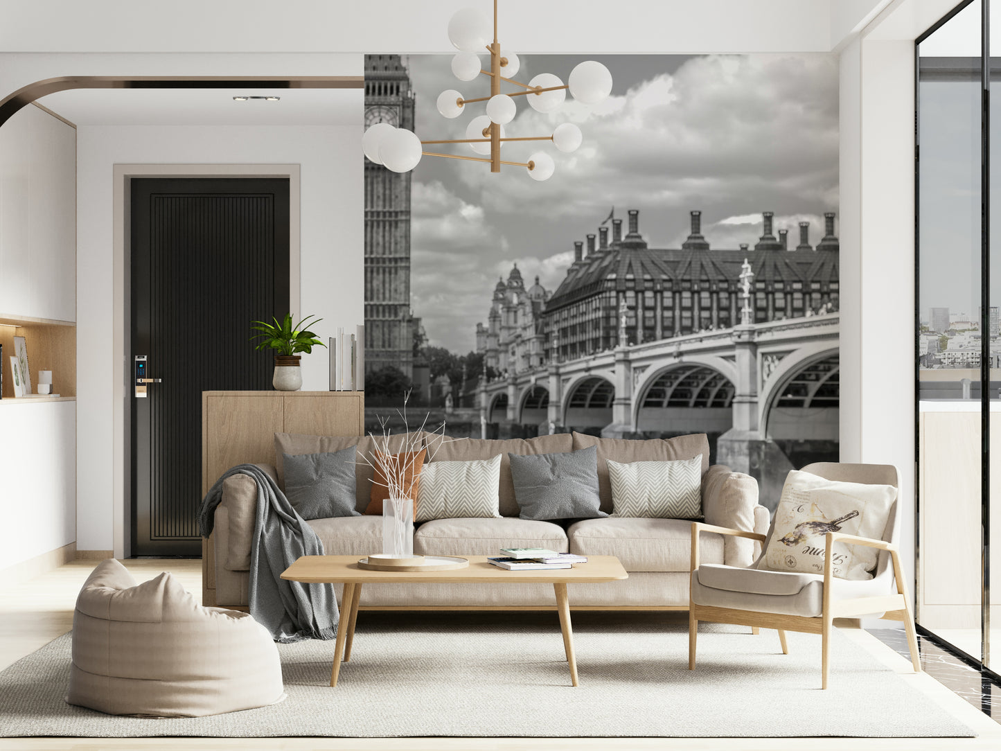 London in Bloom Wall Mural