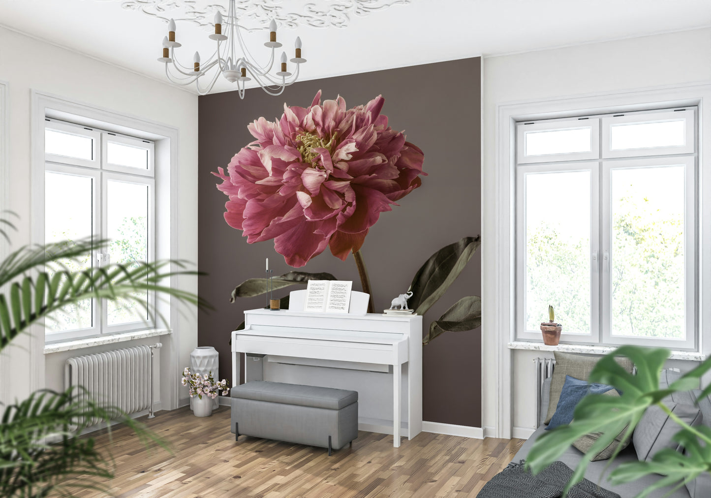Peony Blush Wall Mural
