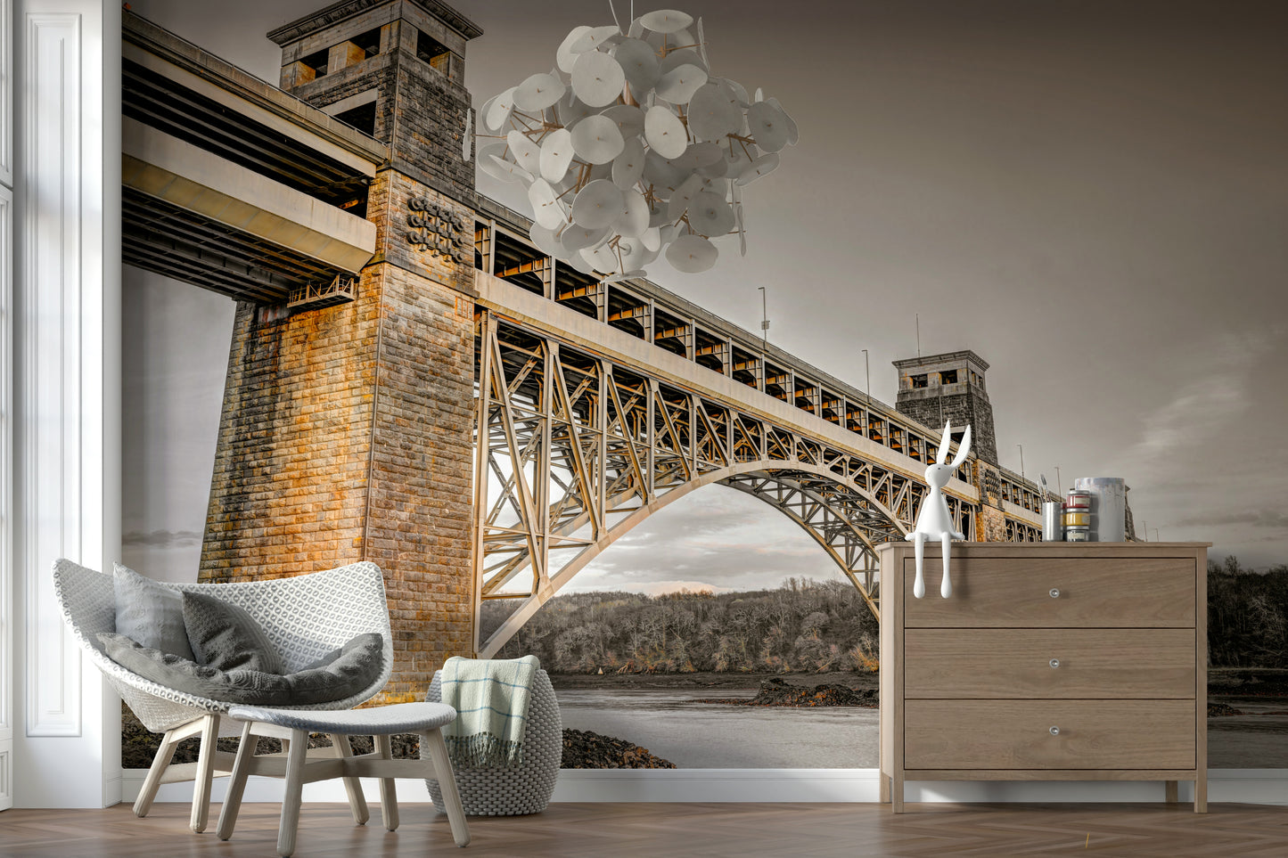 Britannia Bridge Wall Mural