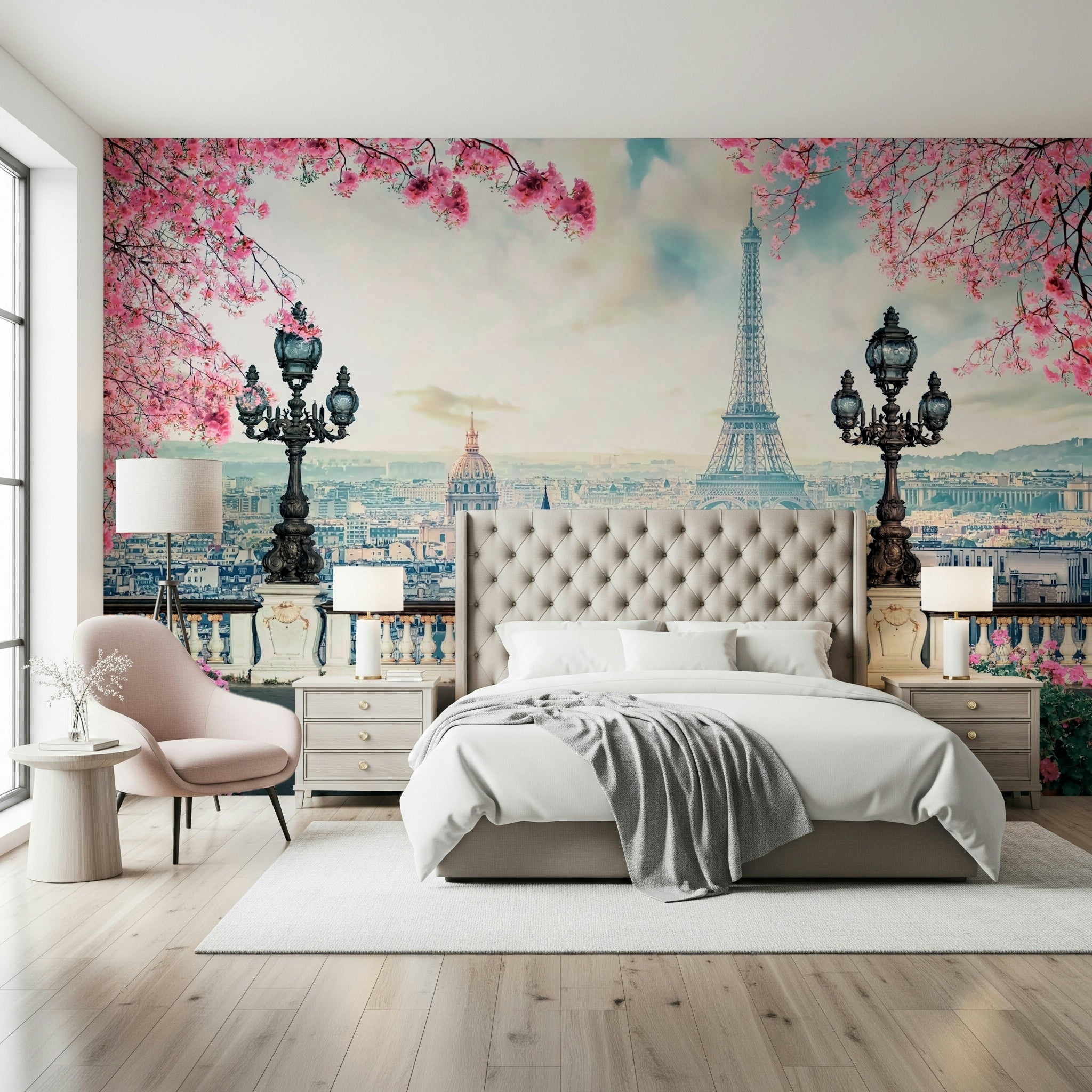 Spring in Paris Wall Mural