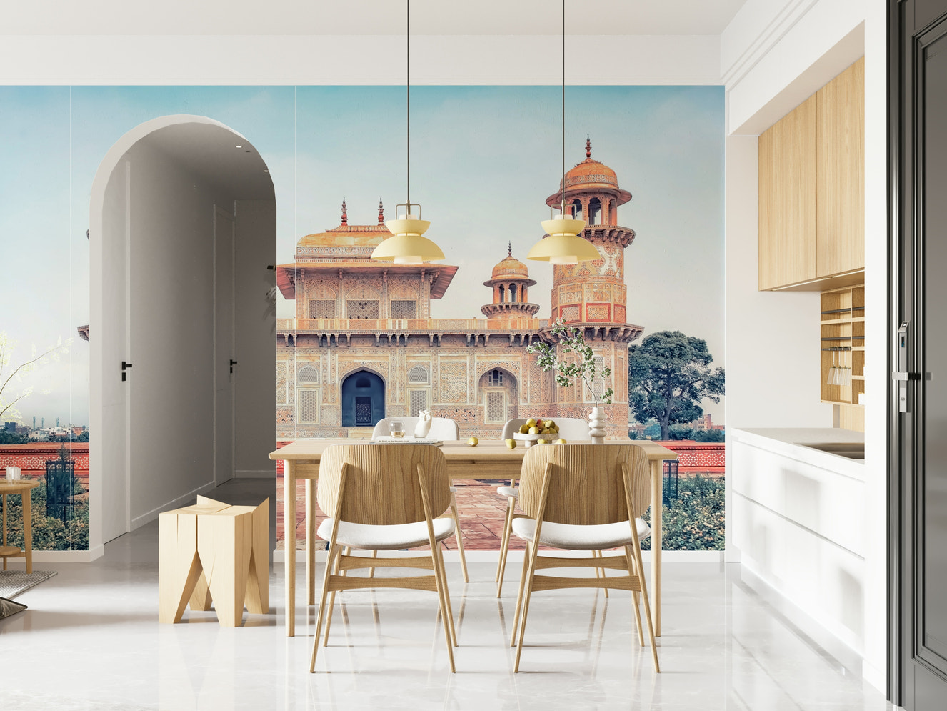 Mughal Majesty Wall Mural