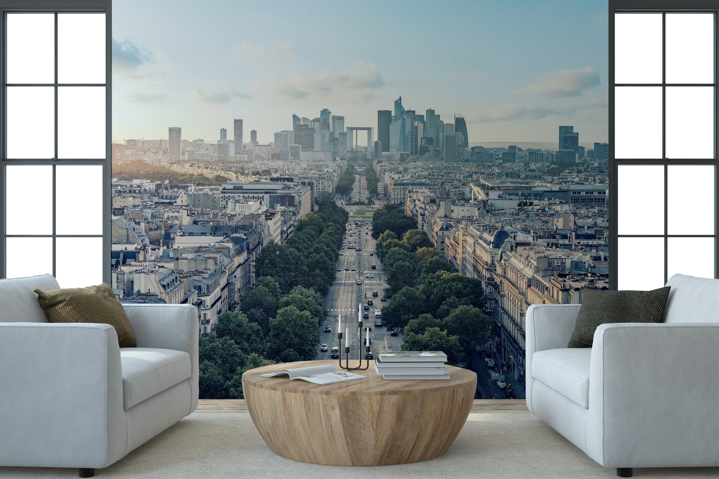 Parisian Panorama Wall Mural