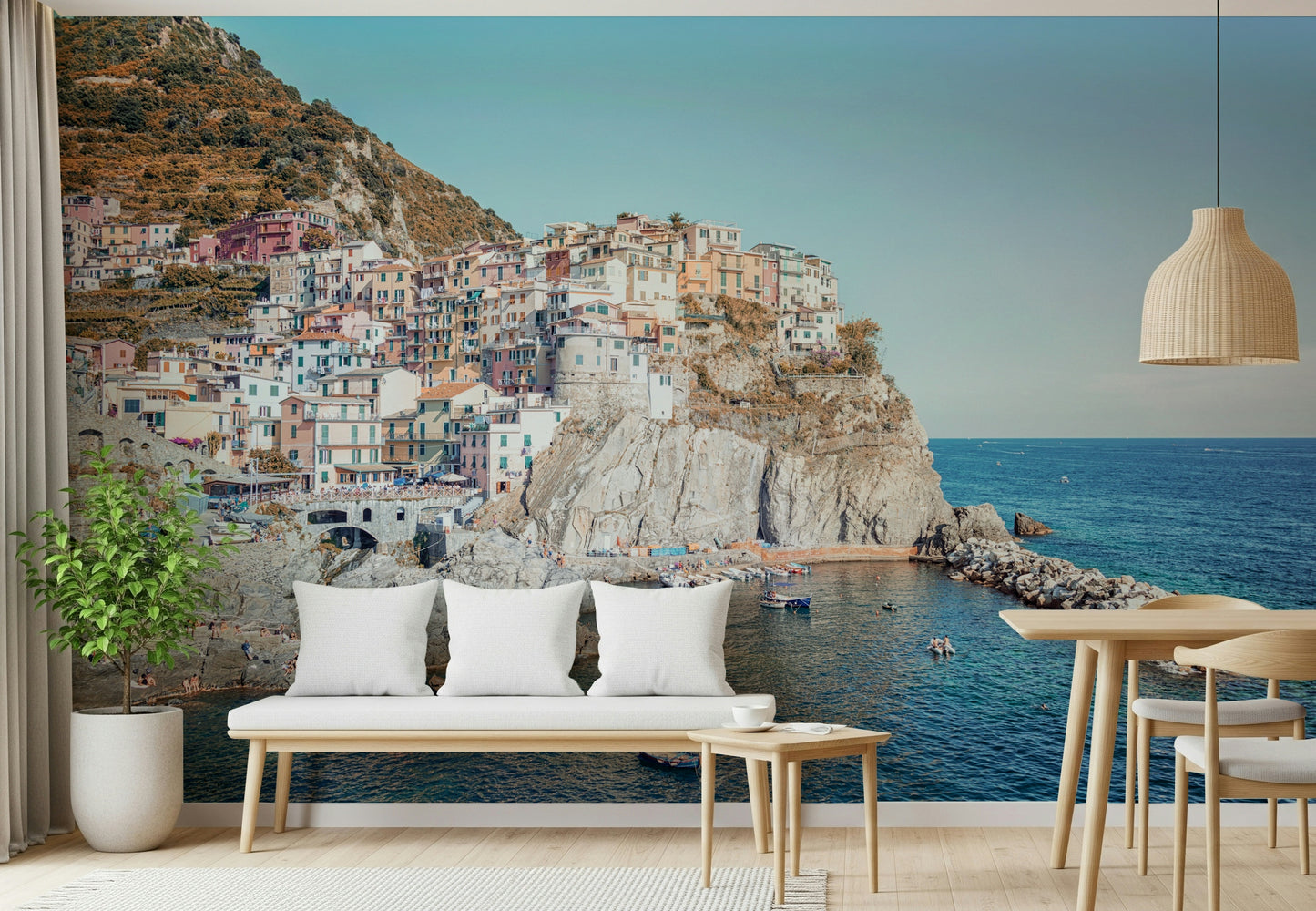 Cliffside Homes View Wall Mural