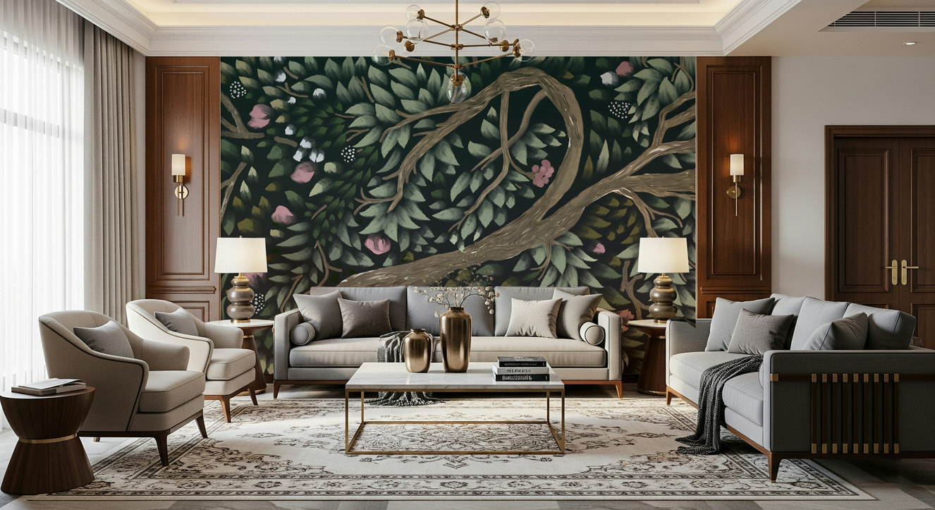 Floral Canopy Dream Wall Mural