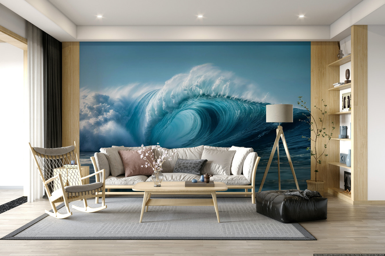 Crashing Tide Wall Mural