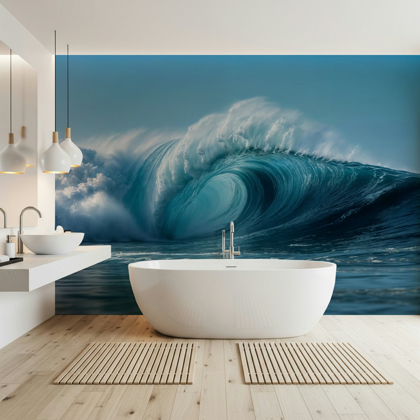 Crashing Tide Wall Mural