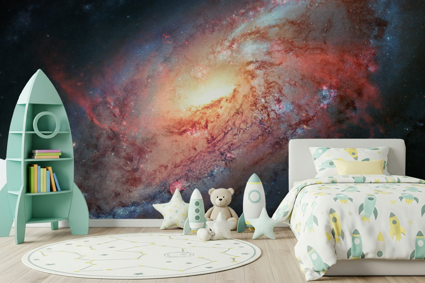 Cosmic Swirl Wall Mural