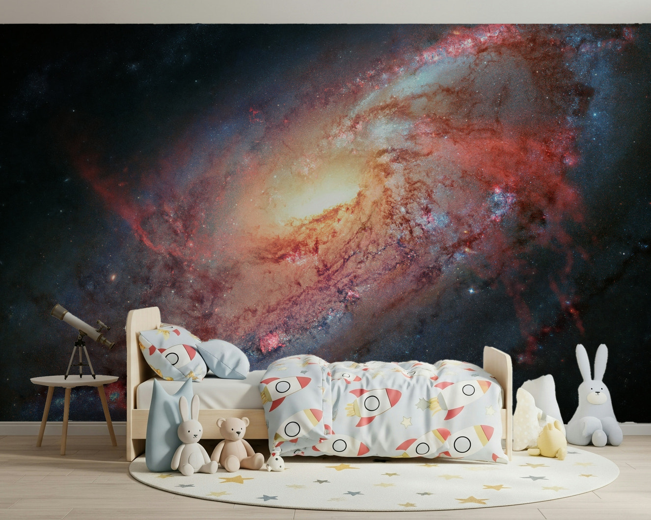 Cosmic Swirl Wall Mural