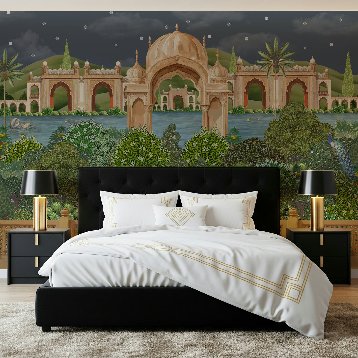 Mughal Moonlight Wall Mural