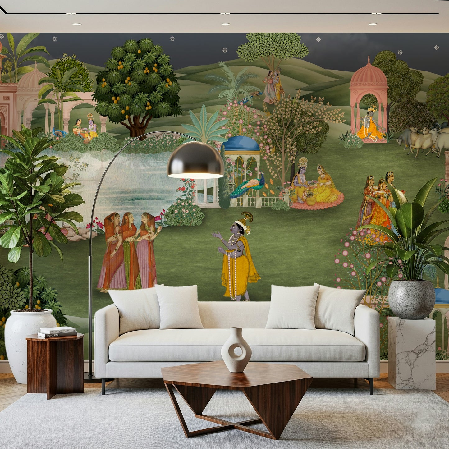 Vrindavan Vihar Wall Mural