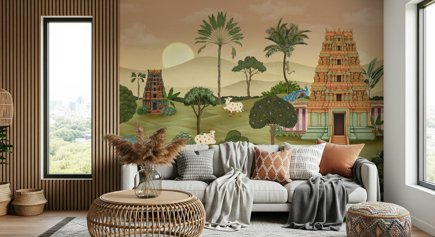 Madhuban Moonlight Wall Mural