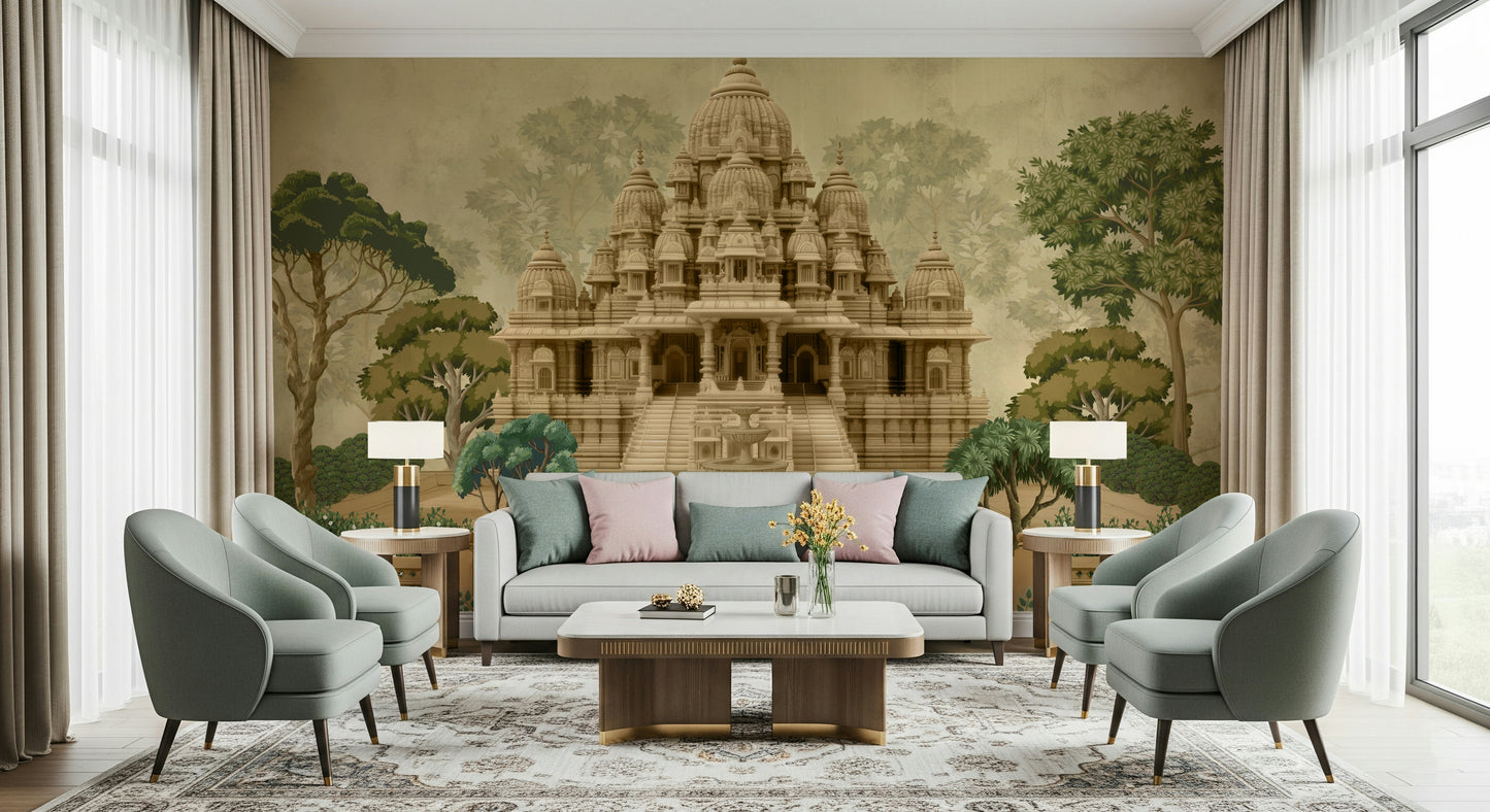 Divine Devalaya Wall Mural