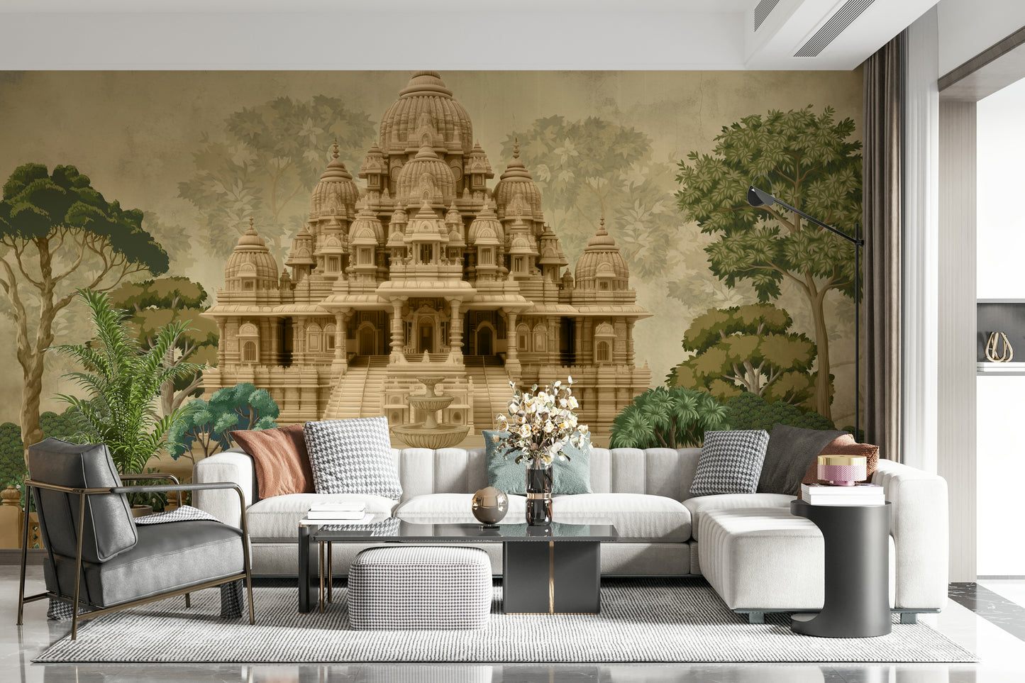 Divine Devalaya Wall Mural