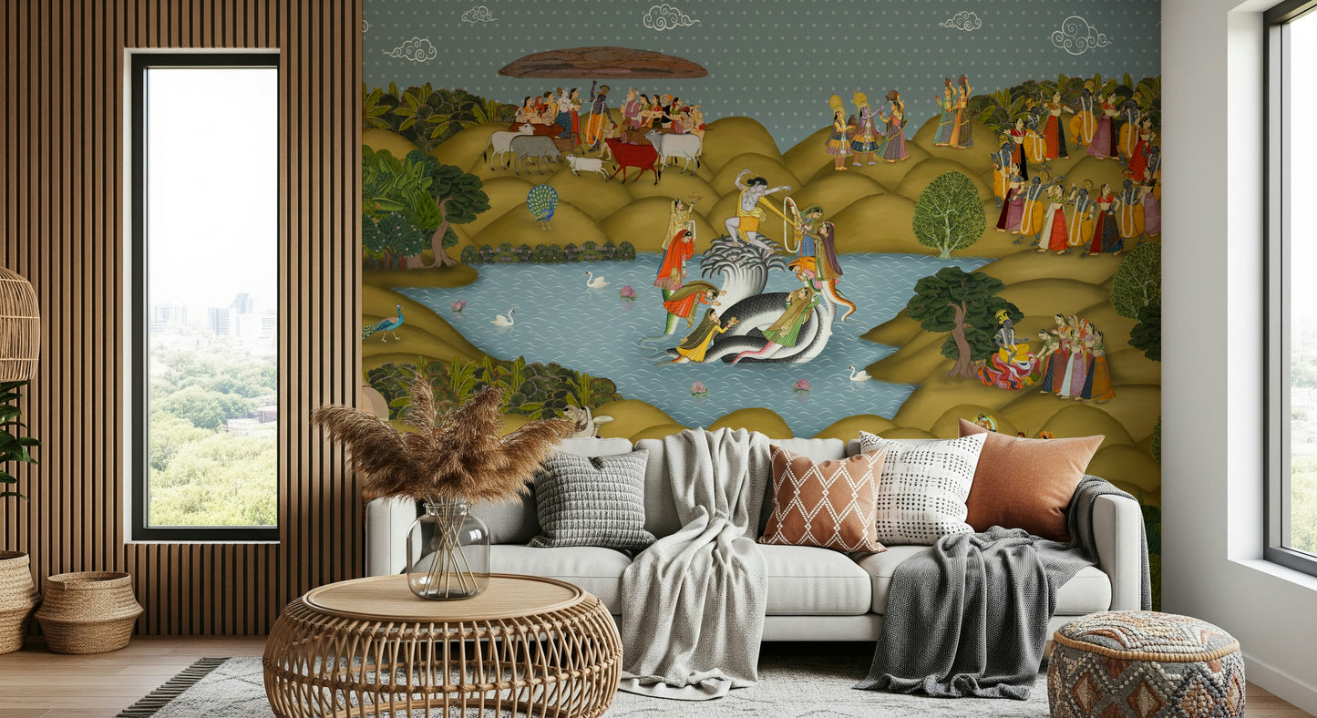 The Palace Jali Wall Mural