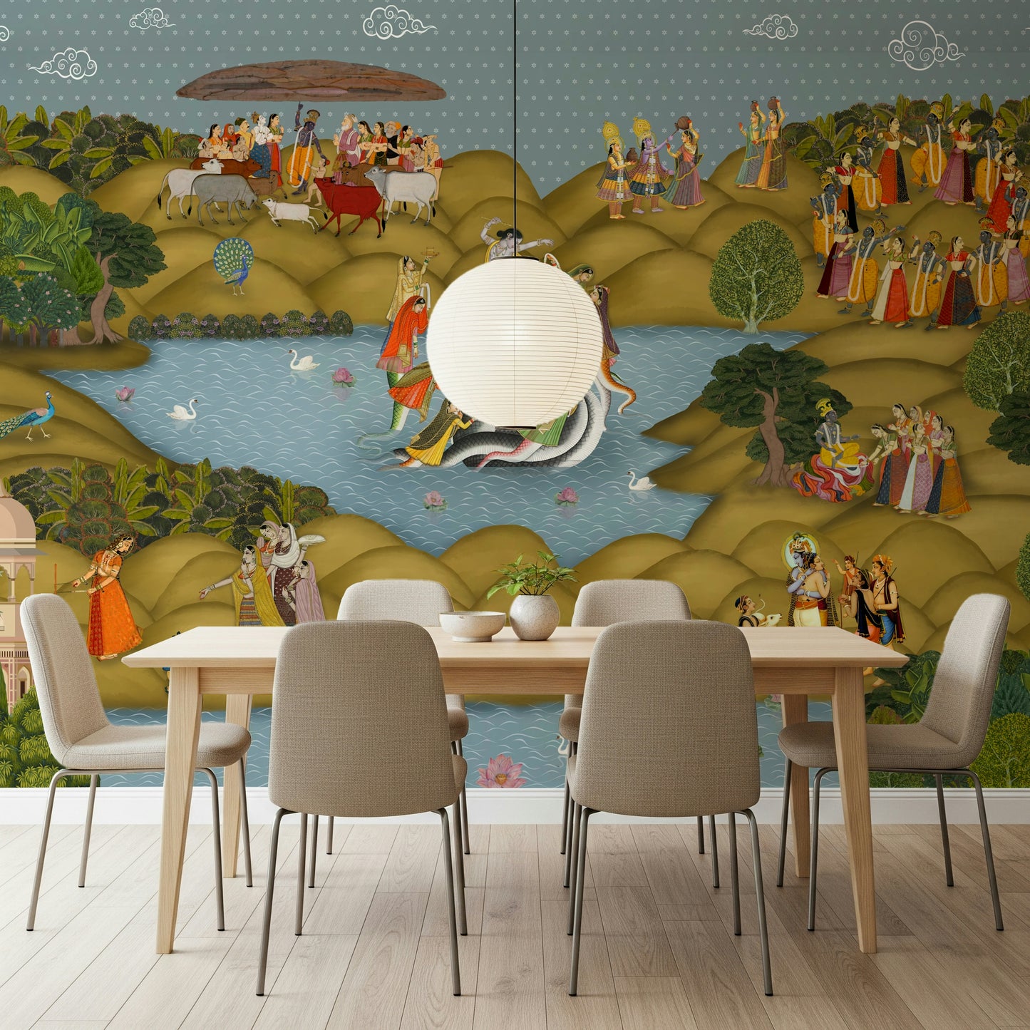 The Palace Jali Wall Mural