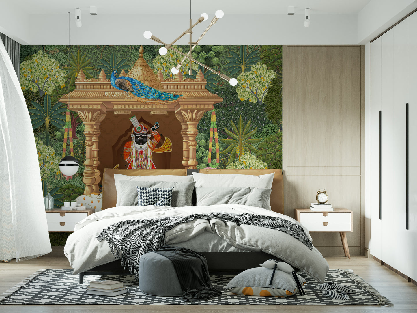 Shrinathji Sanctuary Wall Mural