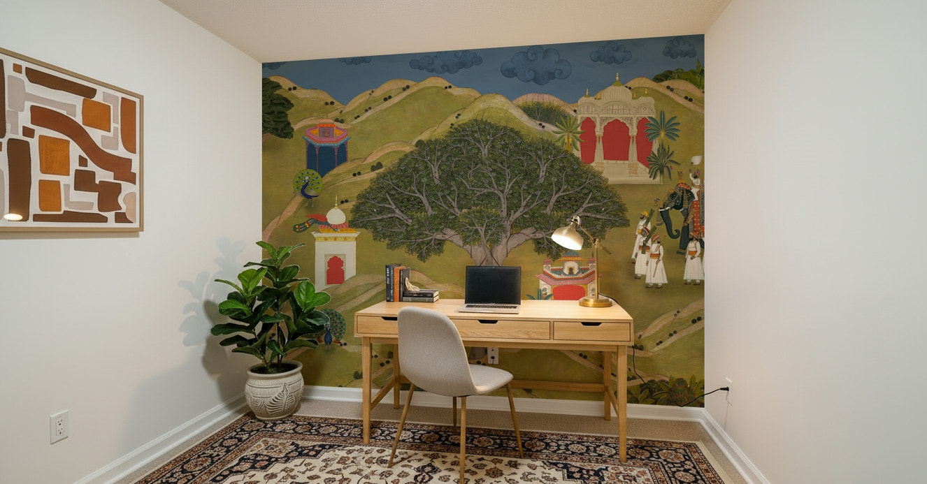 Aravali Tales Wall Mural