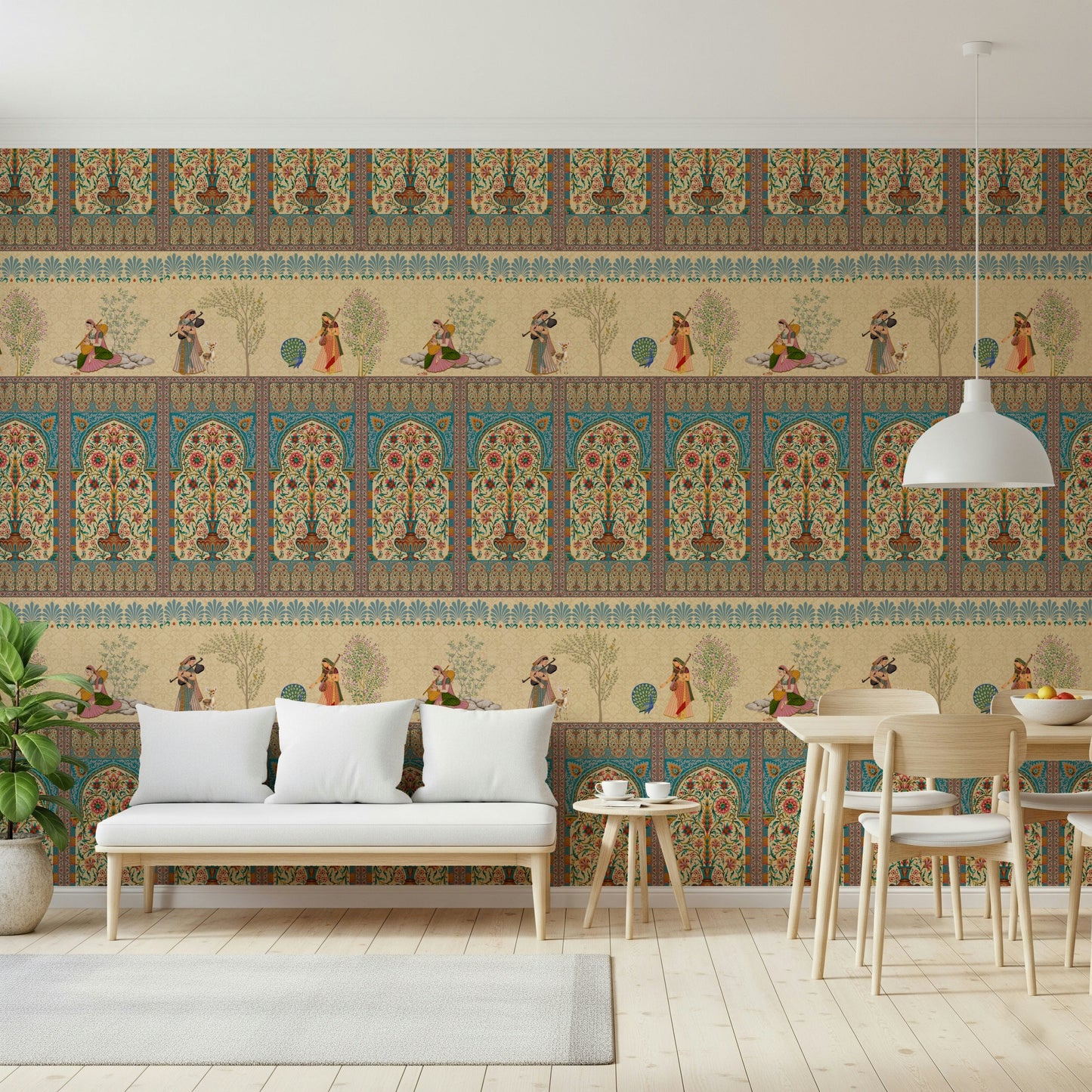 Mughal Melodies Wall Mural