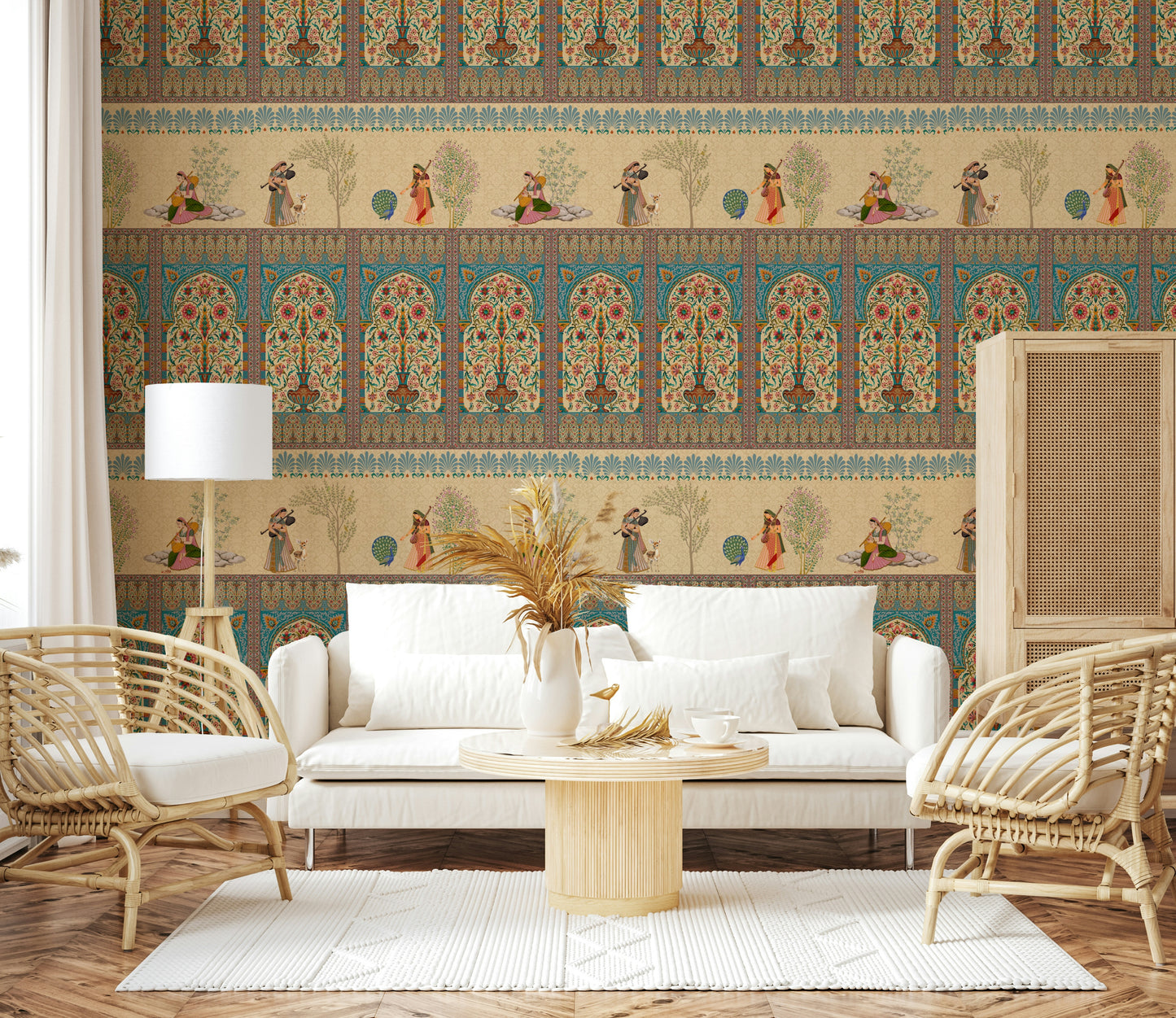 Mughal Melodies Wall Mural