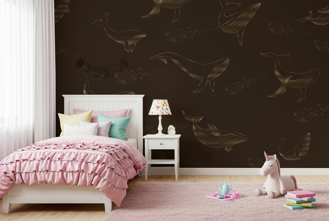 Whale Song Wall Mural