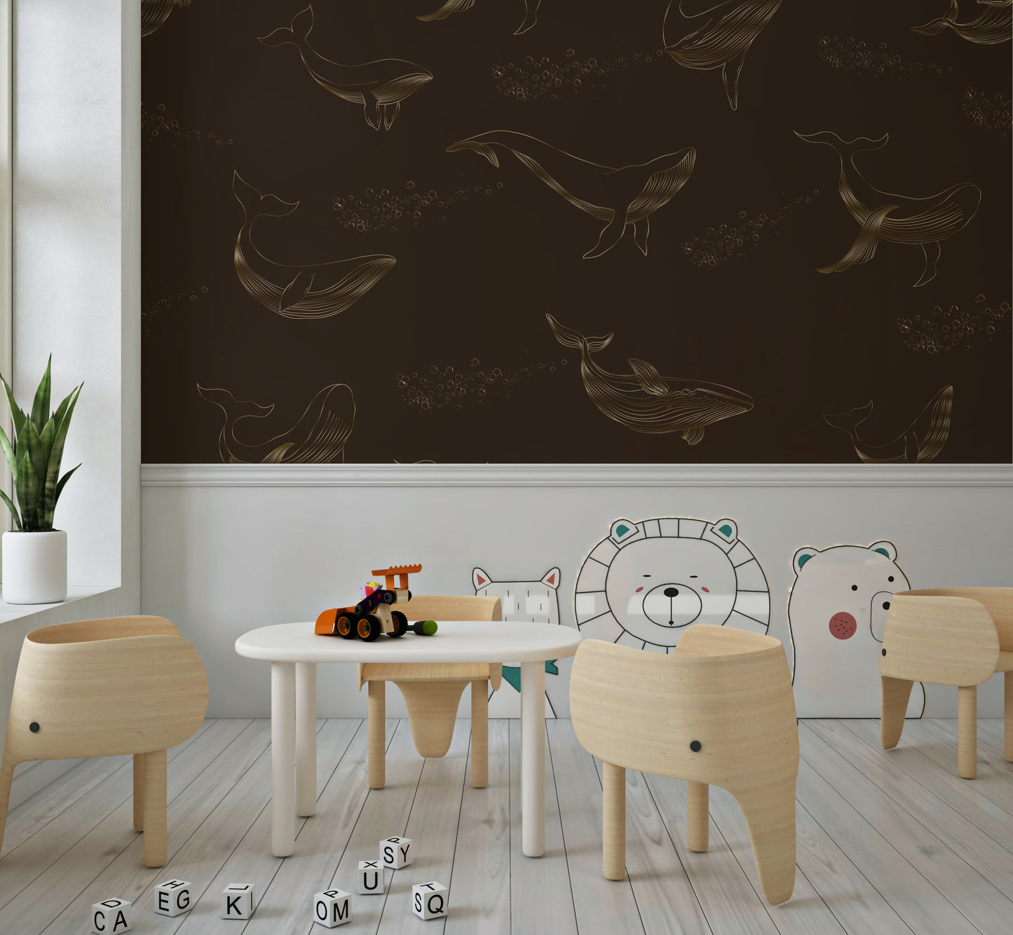 Whale Song Wall Mural