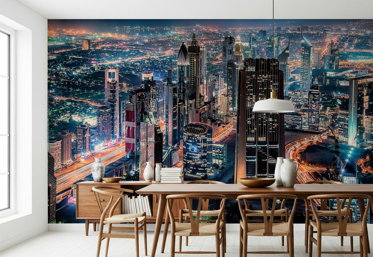 Dubai Nights Wall Mural