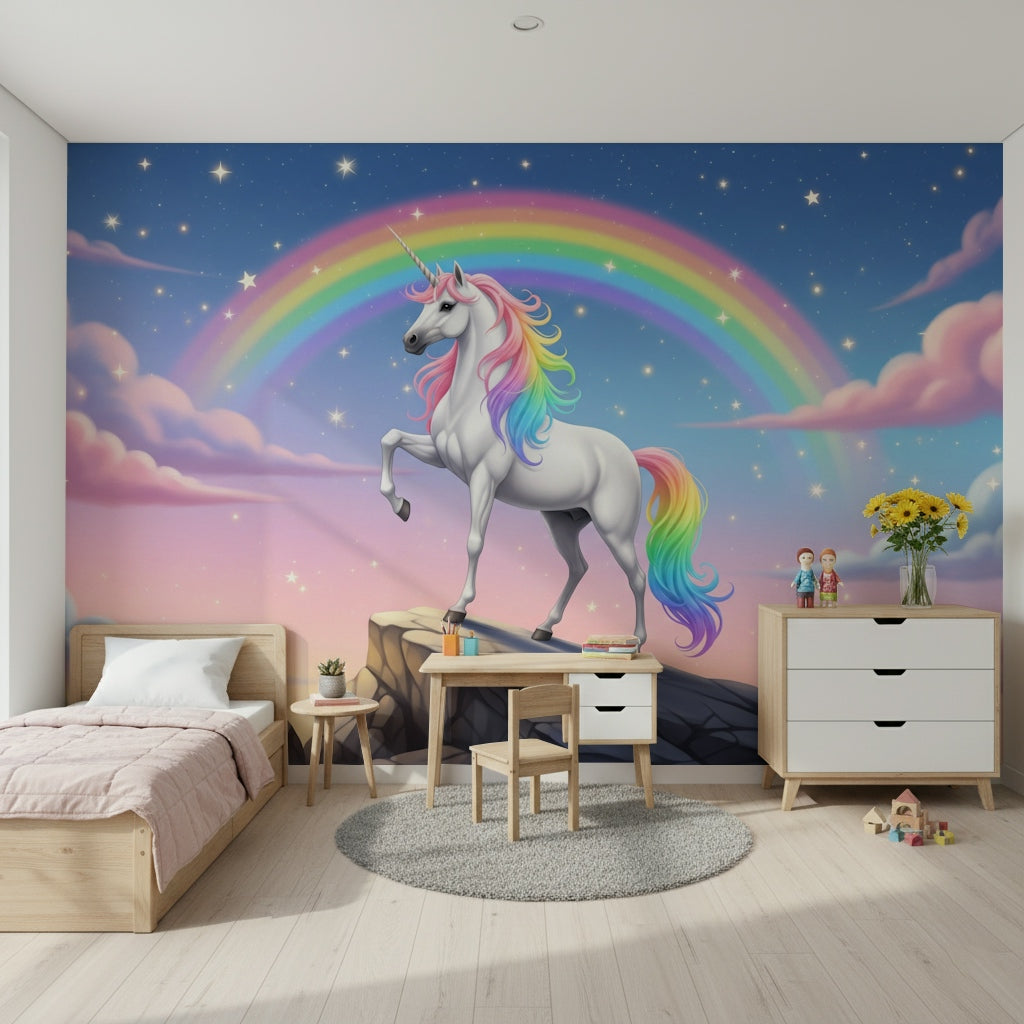 Mythical Heights Wall Mural