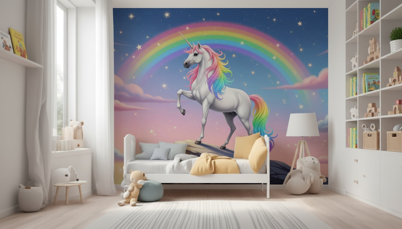 Mythical Heights Wall Mural
