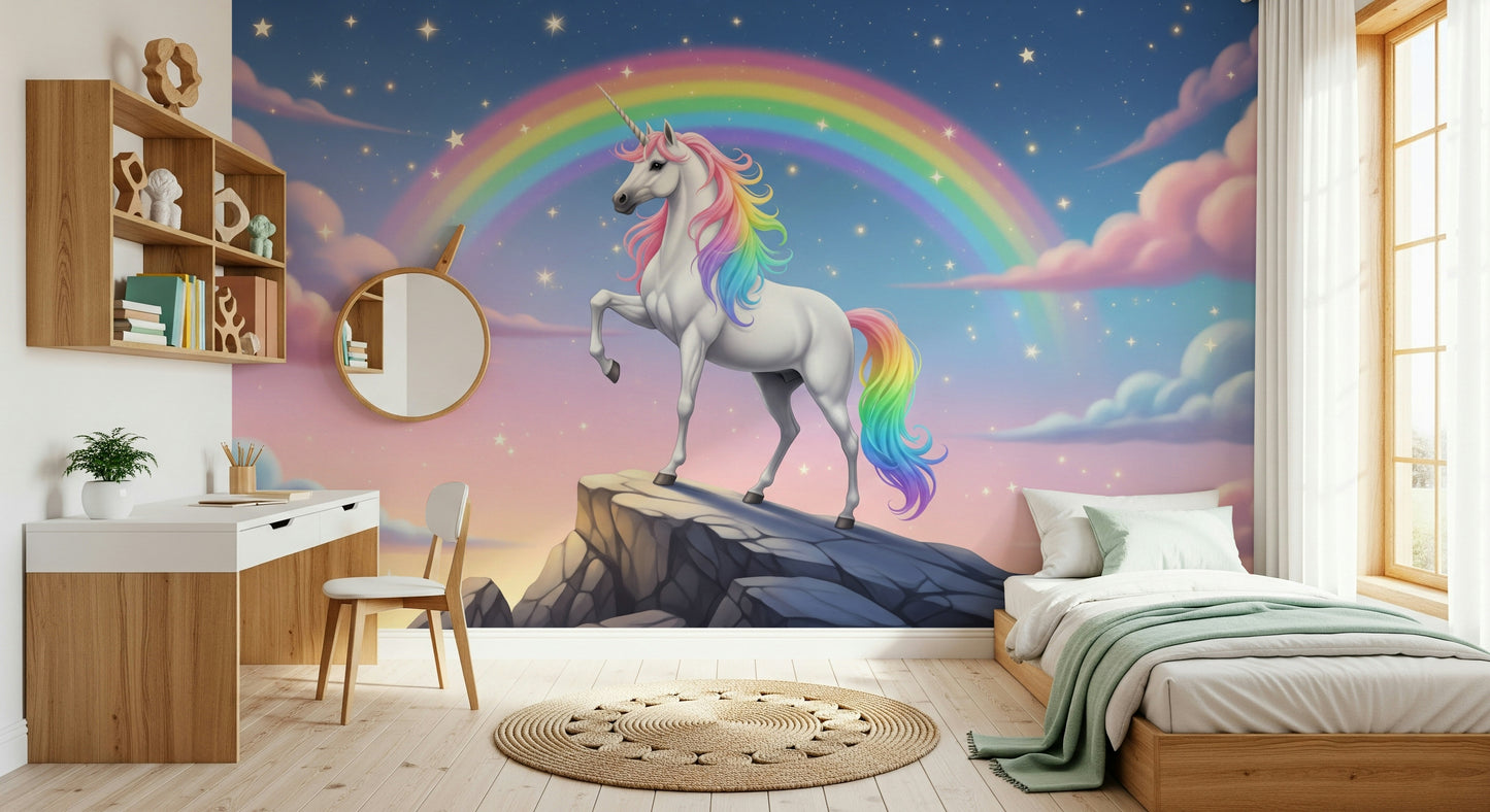 Mythical Heights Wall Mural