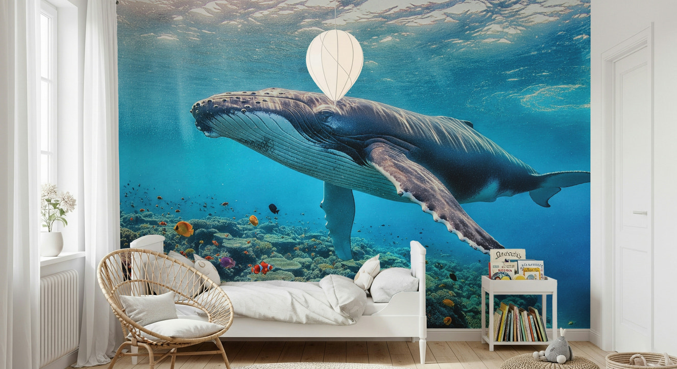 Ocean Giant's Realm Wall Mural