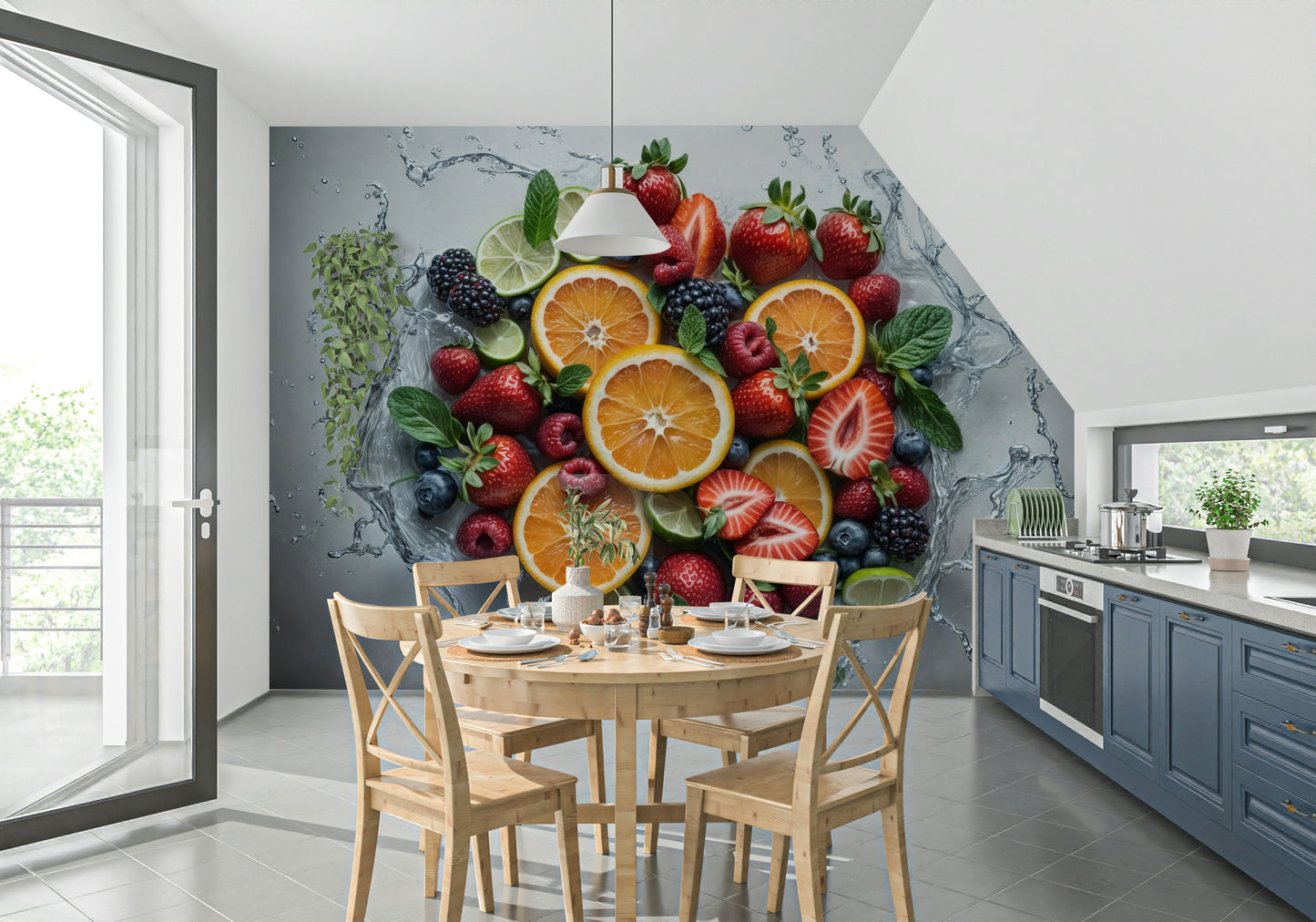 Fresh Splash Wall Mural