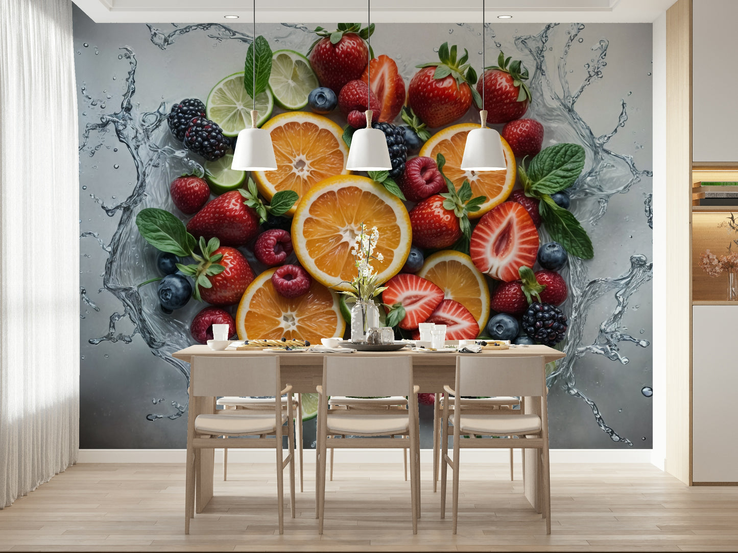 Fresh Splash Wall Mural