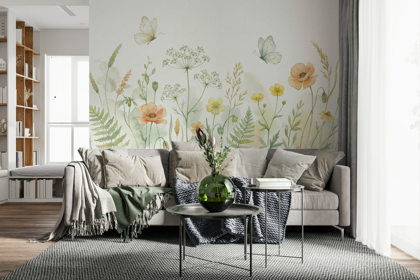 Meadow Whispers Wall Mural