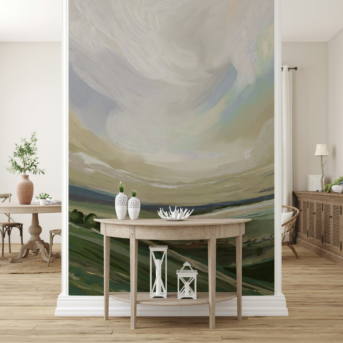 Yorkshire Landscape Oils Wall Mural